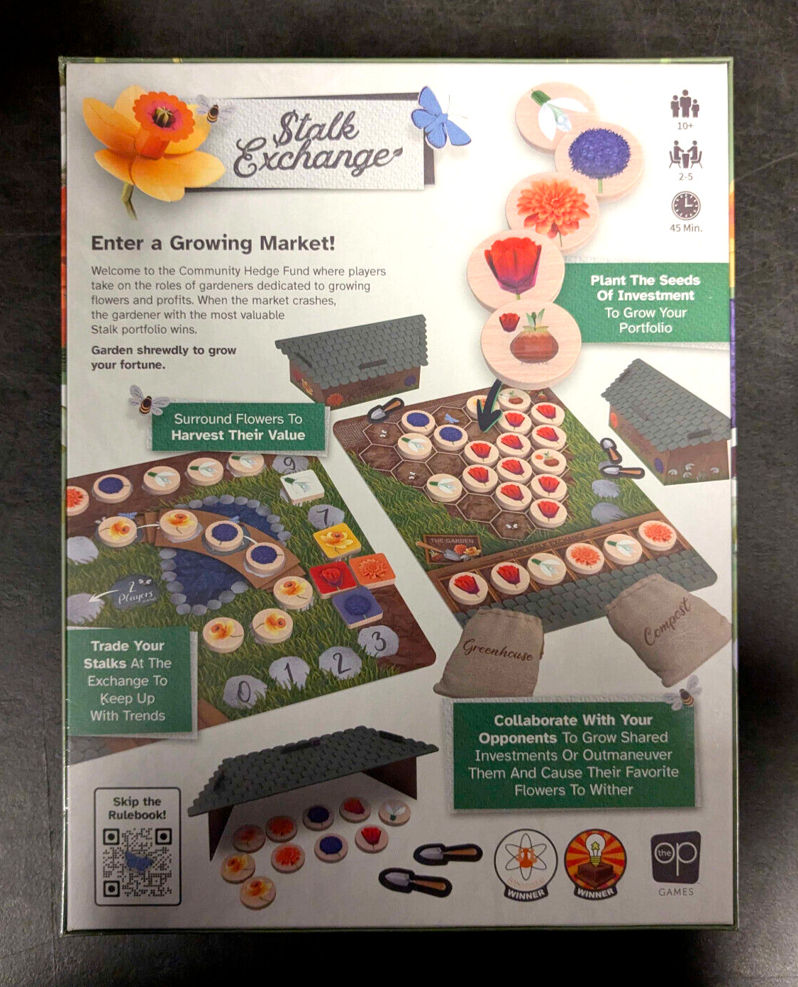 Stalk Exchange – Economic Board Game by The Op games (Damaged)