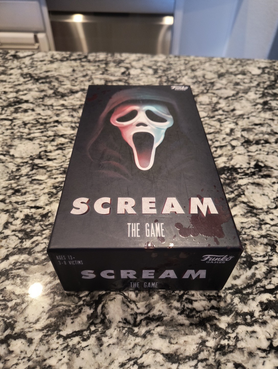 Funko Scream The Game 3-8 Players Ages 13+ Ghostface Figure New Sealed
