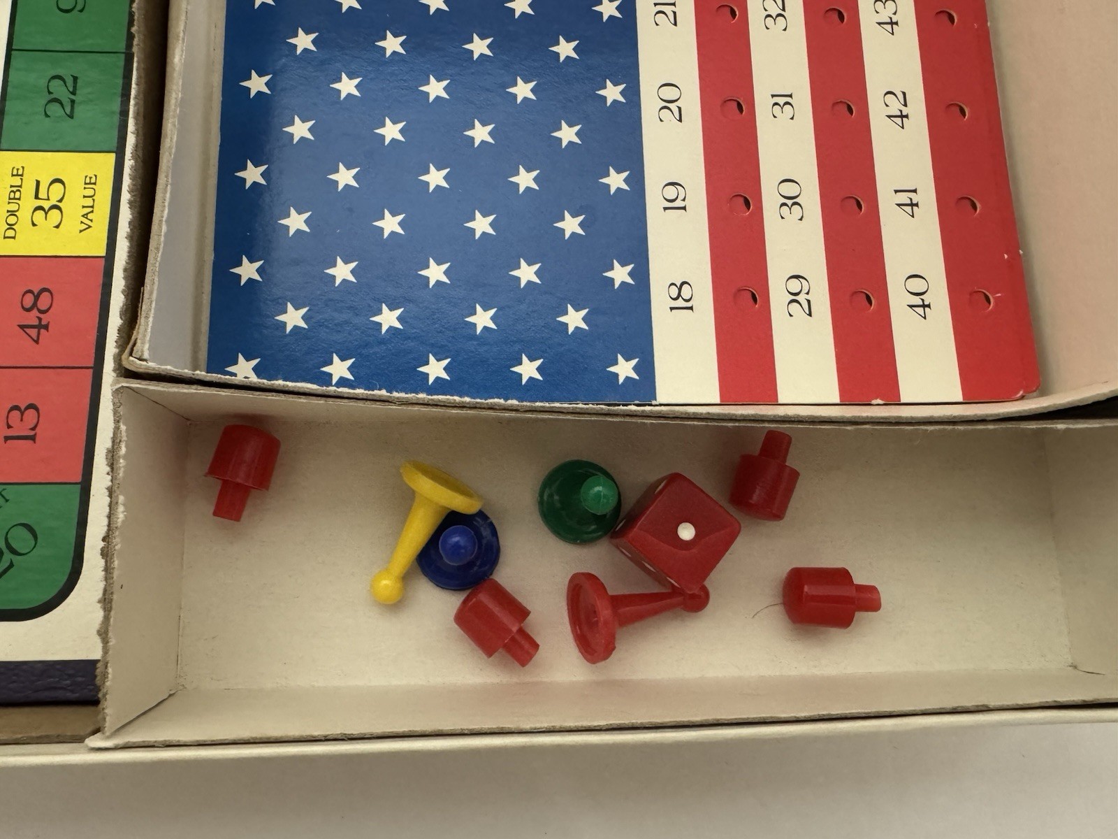 Vintage 1971 Cadaco Your America Board Game Patriotic History Complete in Box
