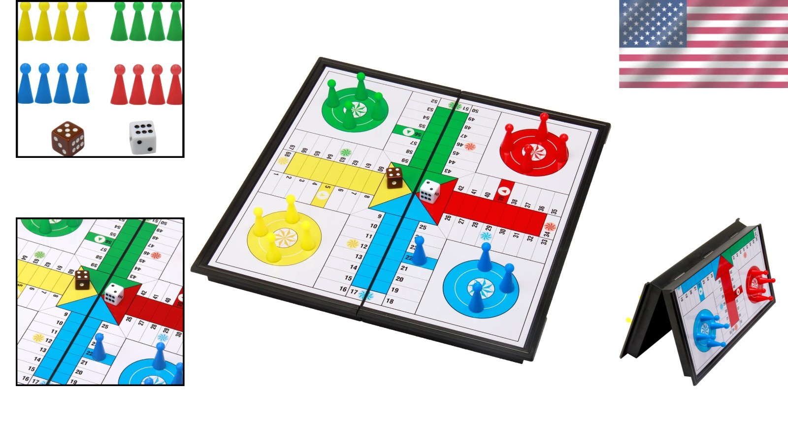 Family Fun Magnetic Ludo Game