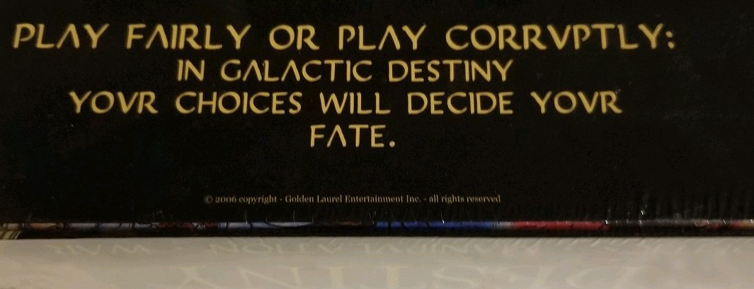 Brand New Galactic Destiny Multi-Player Fast Paced Strategy Board Game GLE10100