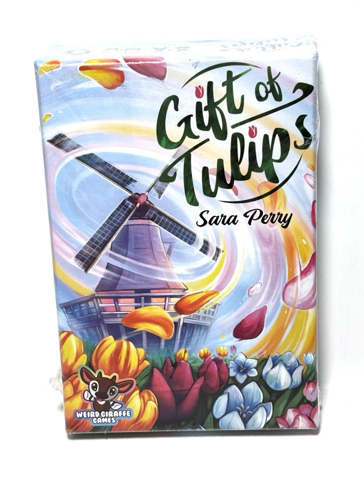 Gift of Tulips 2nd Edition Board Game Sara Perry Weird Giraffe Games New Sealed
