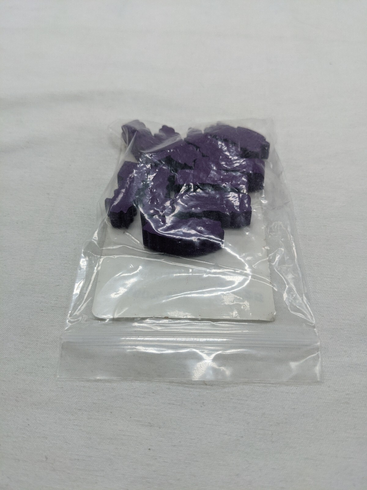 Mayday Games Purple Wood 10 Train Token Set