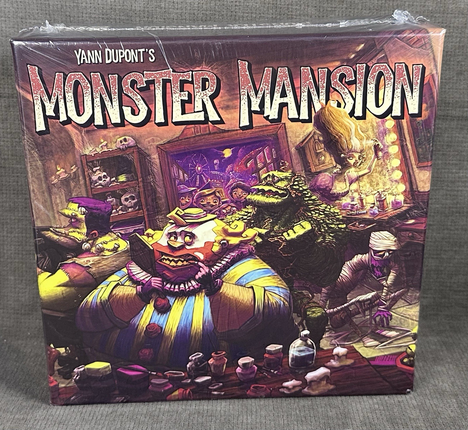 Monster Mansion Board Game – Spooky Fun for The Whole Family! Family Game for