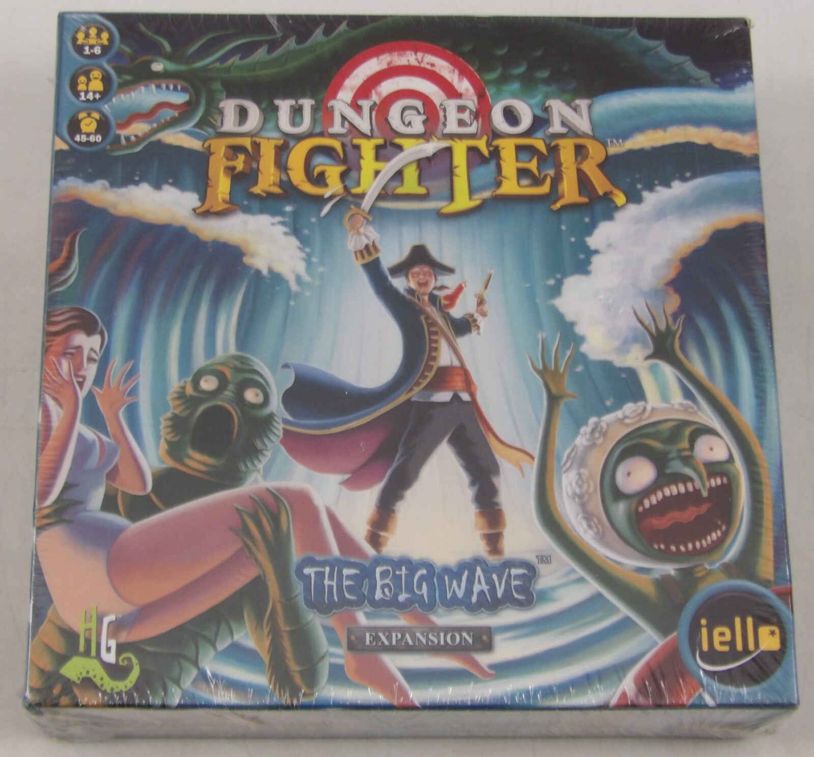 Dungeon Fighter: the Big Wave Expansion NEW SEALED Horrible Games Iello