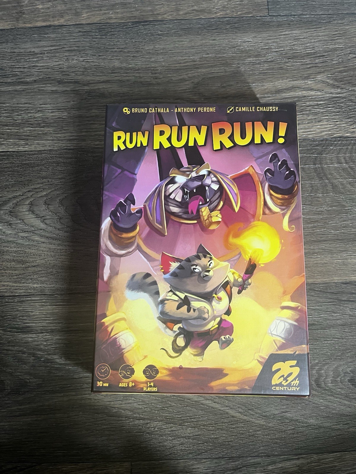 Run Run Run – Strategy Board Game – for 1 to 4 Players and Ages 8+ – Complete