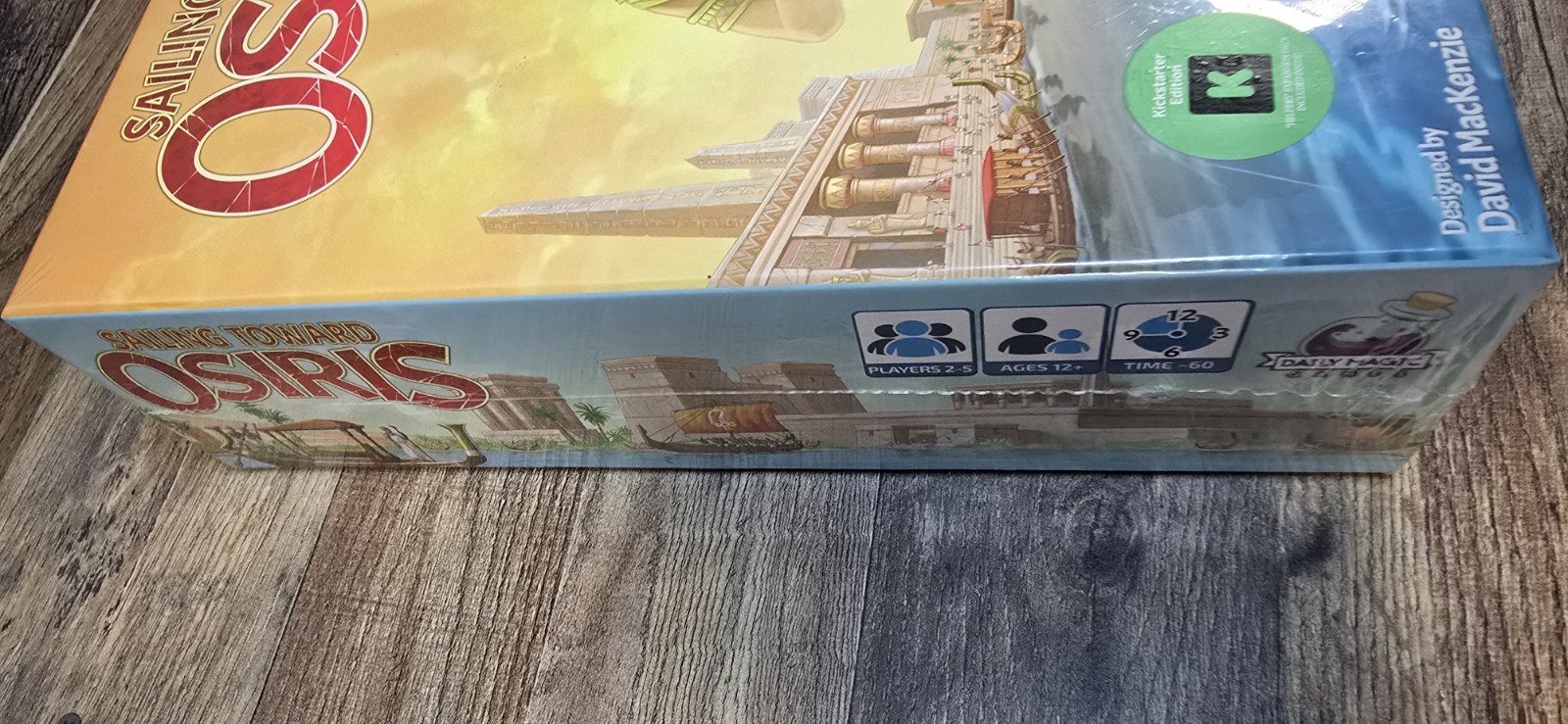 Sailing Towards Osiris Board Game Daily Magic Games New & Sealed Kickstarter Ed