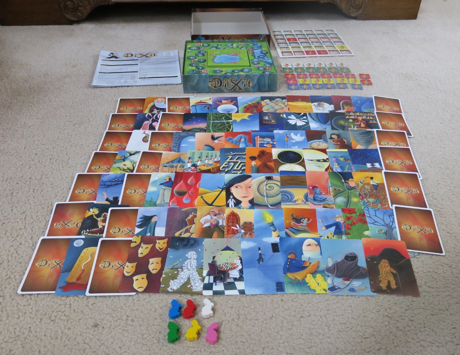 Dixit Board Game Storytelling Game for Kids and Adults Fun Family Party Game