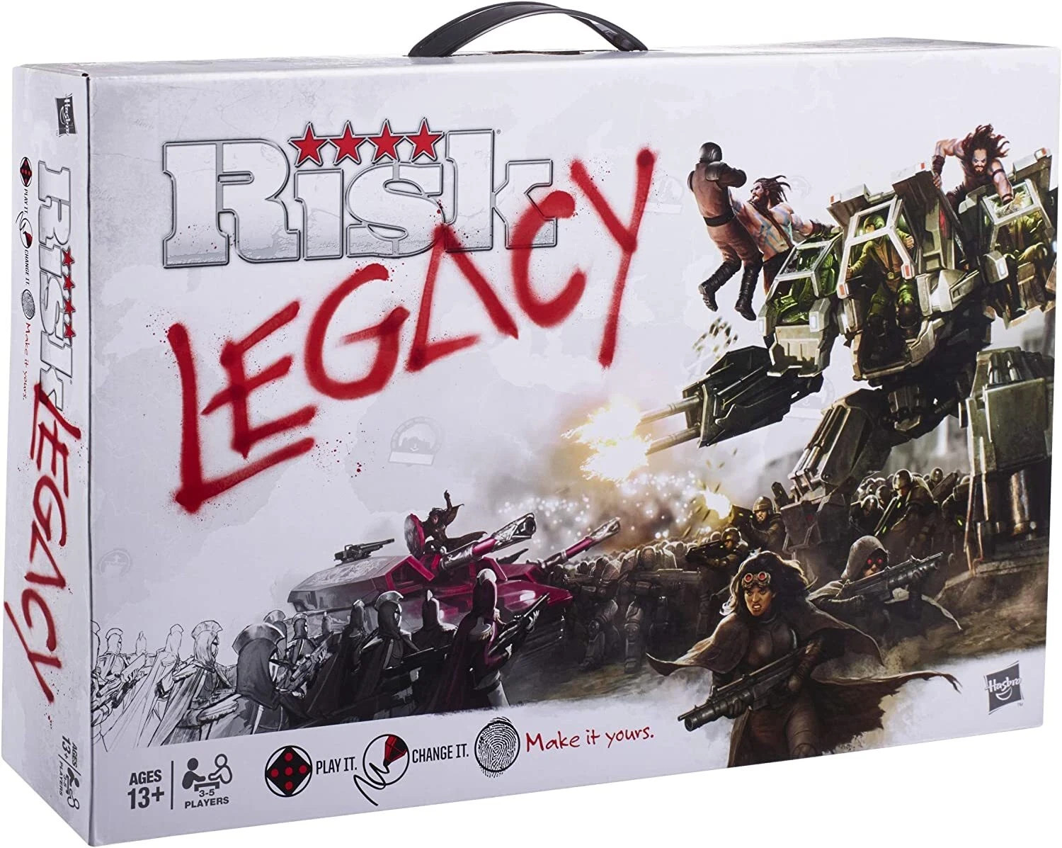 Hasbro RISK LEGACY Board Game Avalon Hill World Domination War Strategy NEW