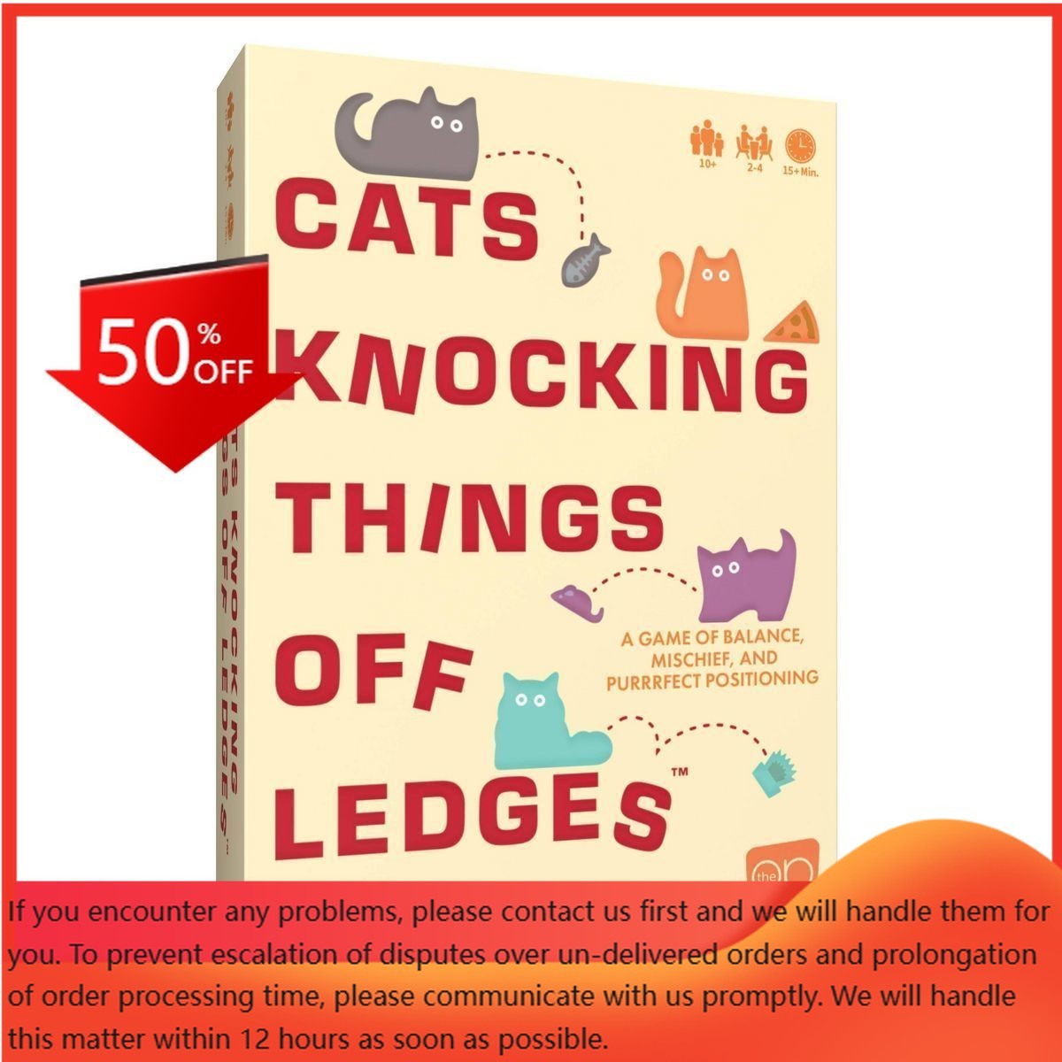 Cats Knocking Things Off Ledges Board Games