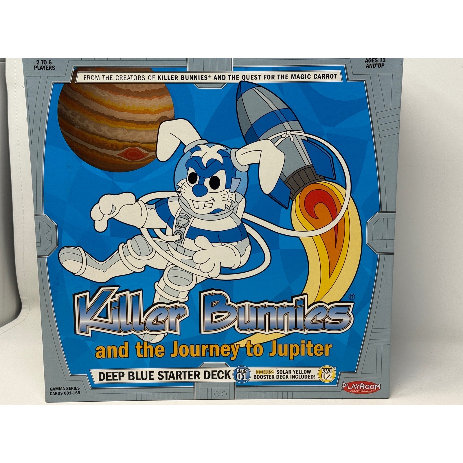 Killer Bunnies Journey to Jupiter Deep Blue Starter Solar Yellow Laser Red Decks