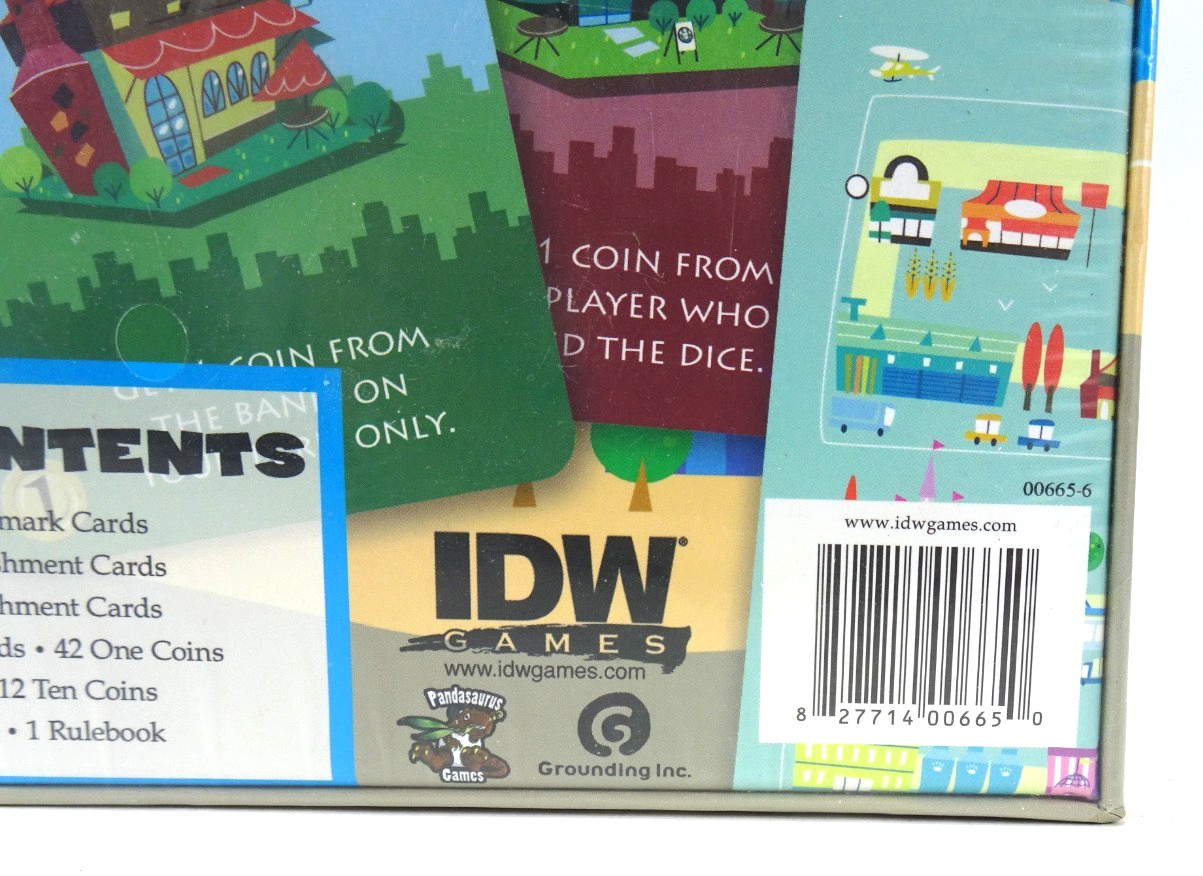 MACHI KORO Japanese City Building Card Strategy Game (English) IDW Games SEALED