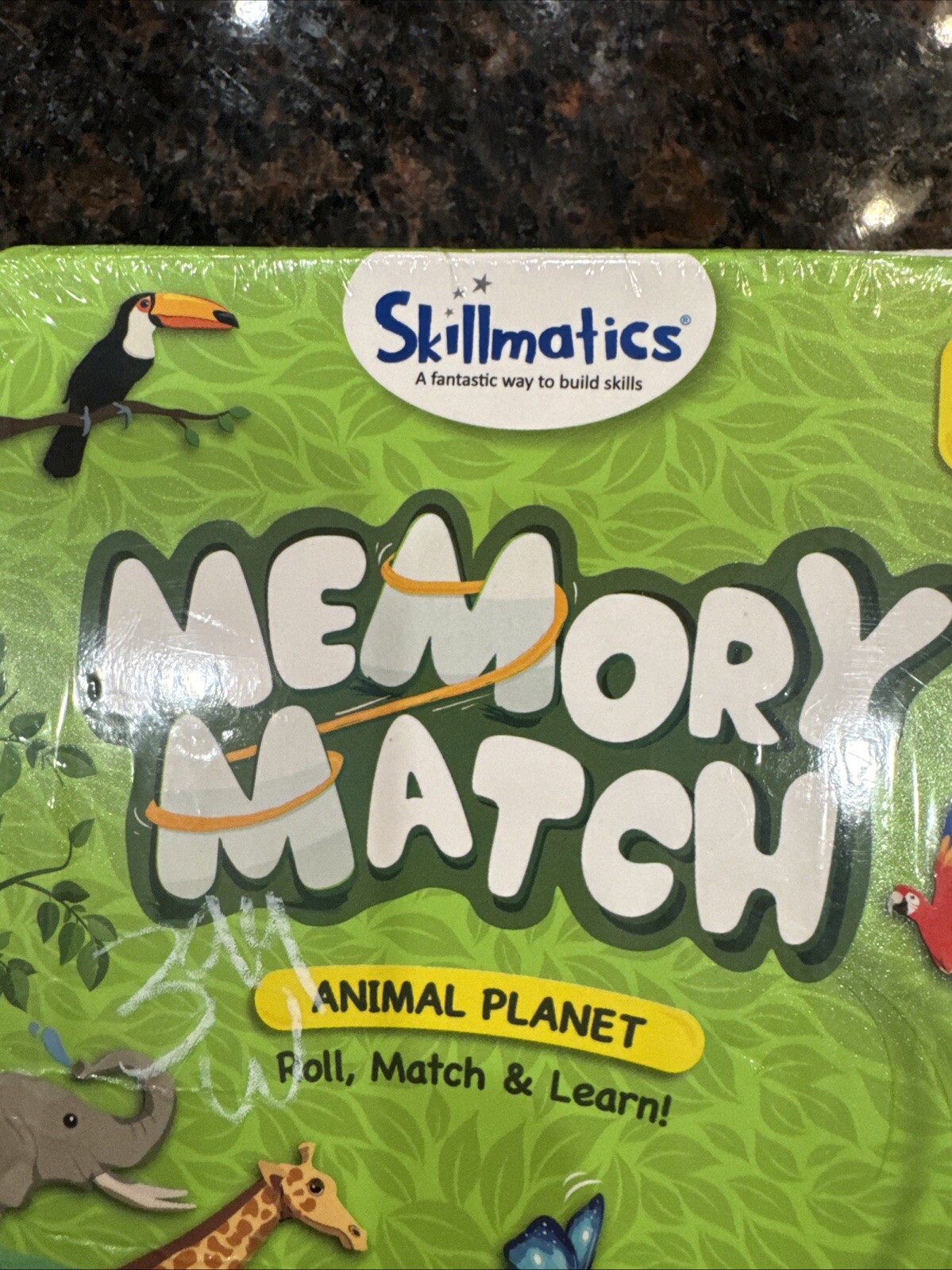Skillmatics Board Game – Memory Match Animal Planet Fun & Fast 3-7 Years NIB