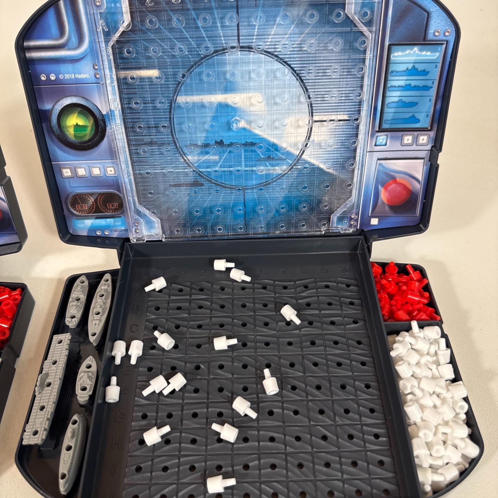 Battleship Board Game Complete w/ Rule Sheet