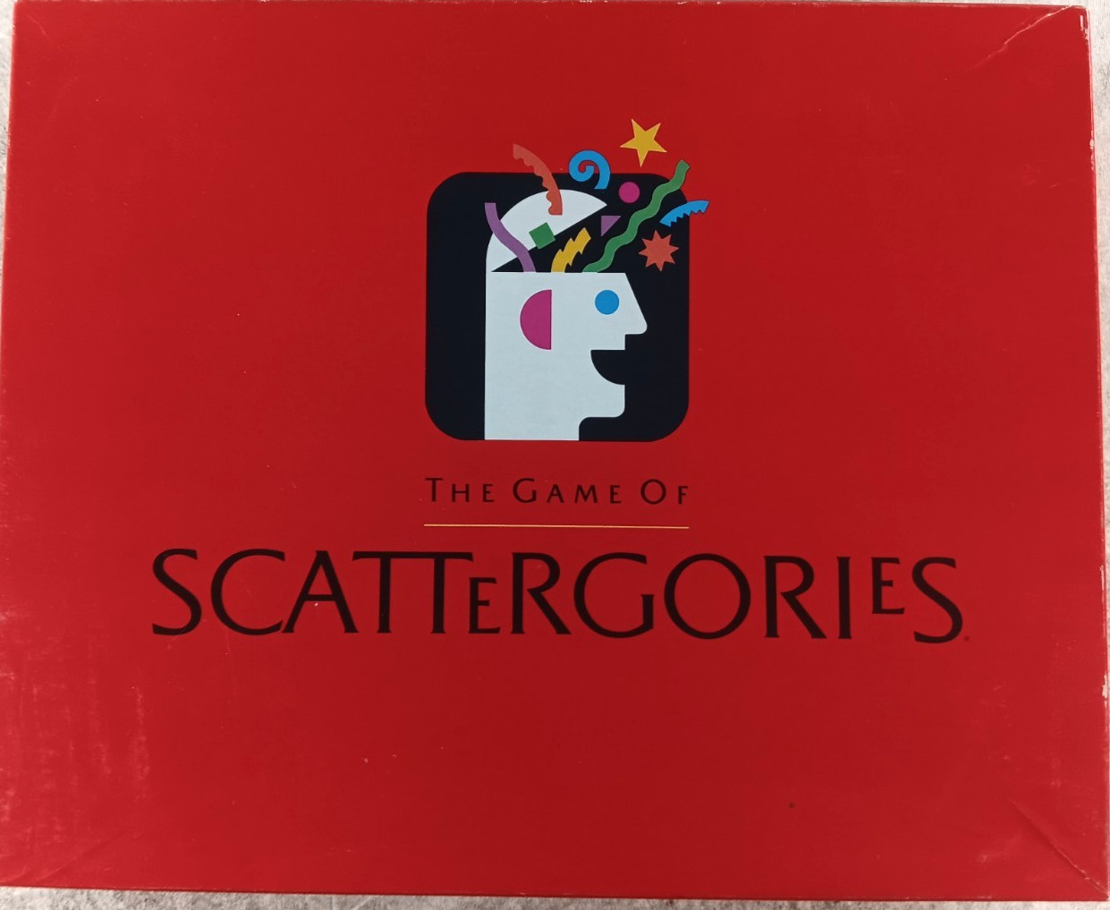 The Game Of Scattergories Milton Bradley Vintage 1988