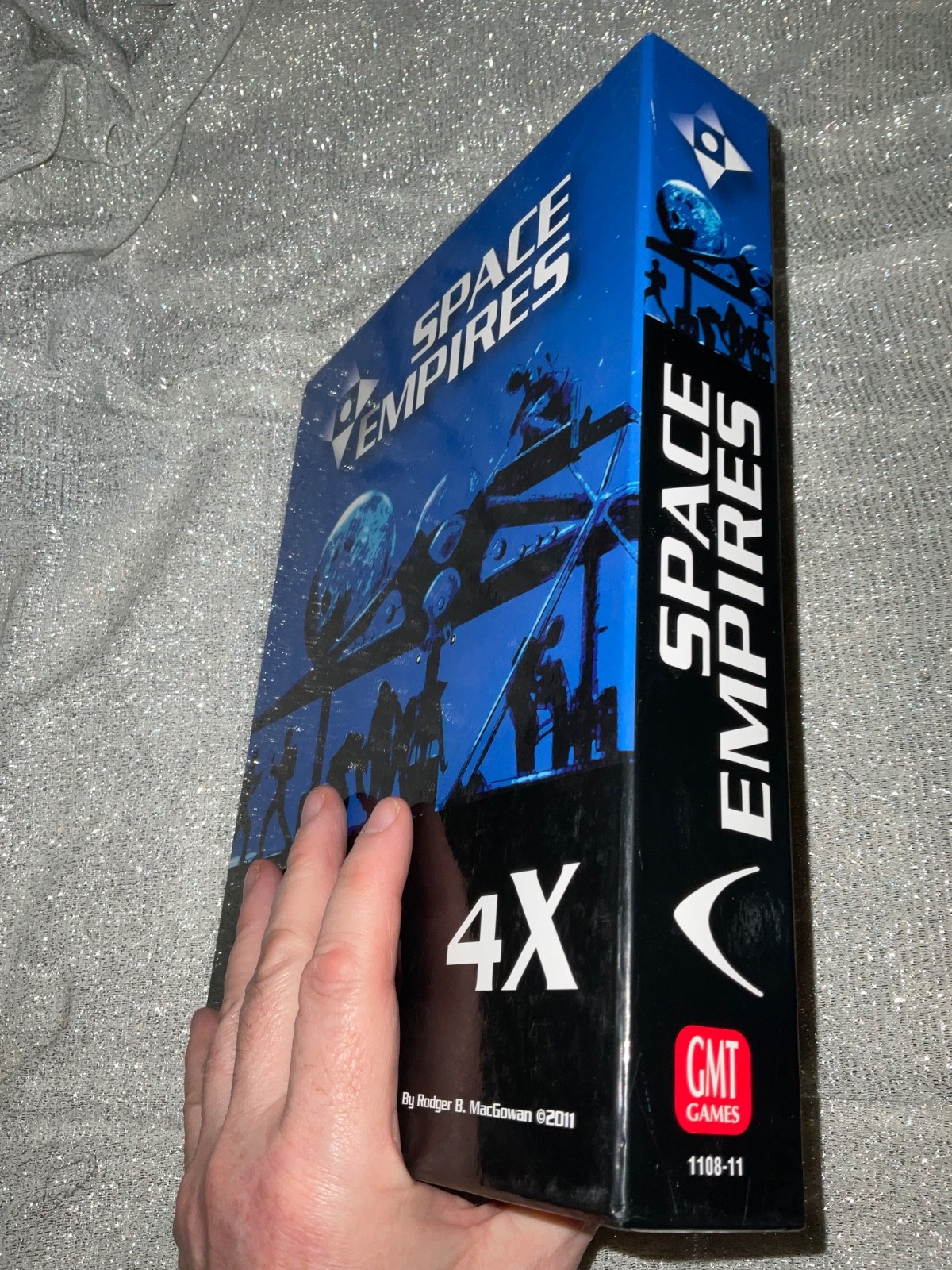 Space Empires 4X – GMT GAMES – DICE MISSING – See Pics Good Cond Incomplete