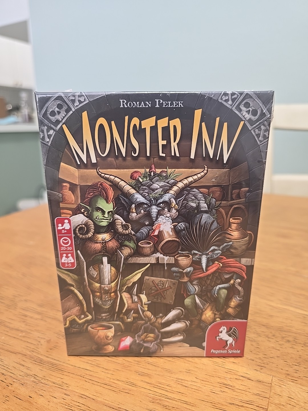 Roman Pelek – Monster Inn Board Game – Pegasus Spiele – SEALED