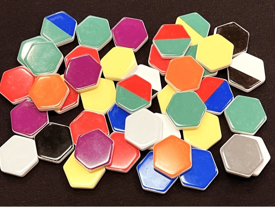 MOSAIC Game Tile Placement Colorful Strategy Board Game ▪︎ Wood Box