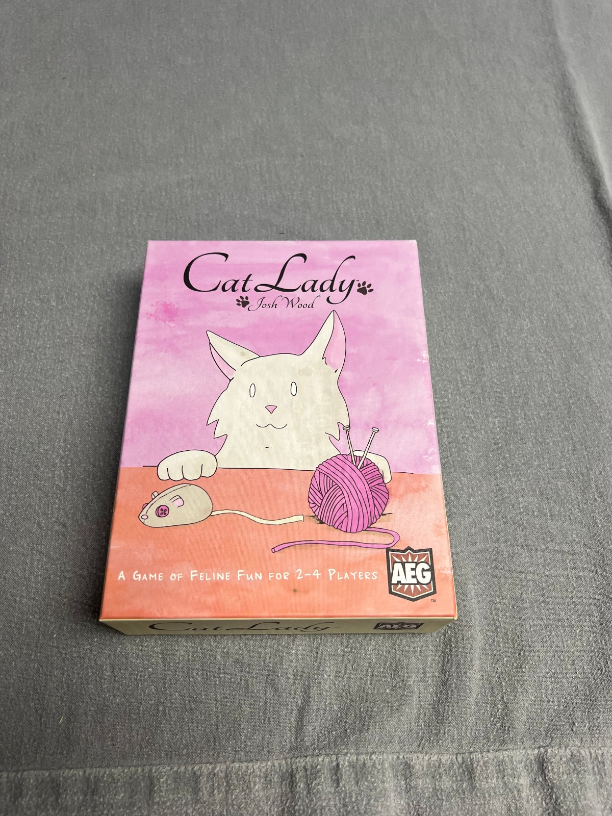 Cat Lady AEG Card Game Complete 2-4 Players Family Strategy Cats Josh Wood