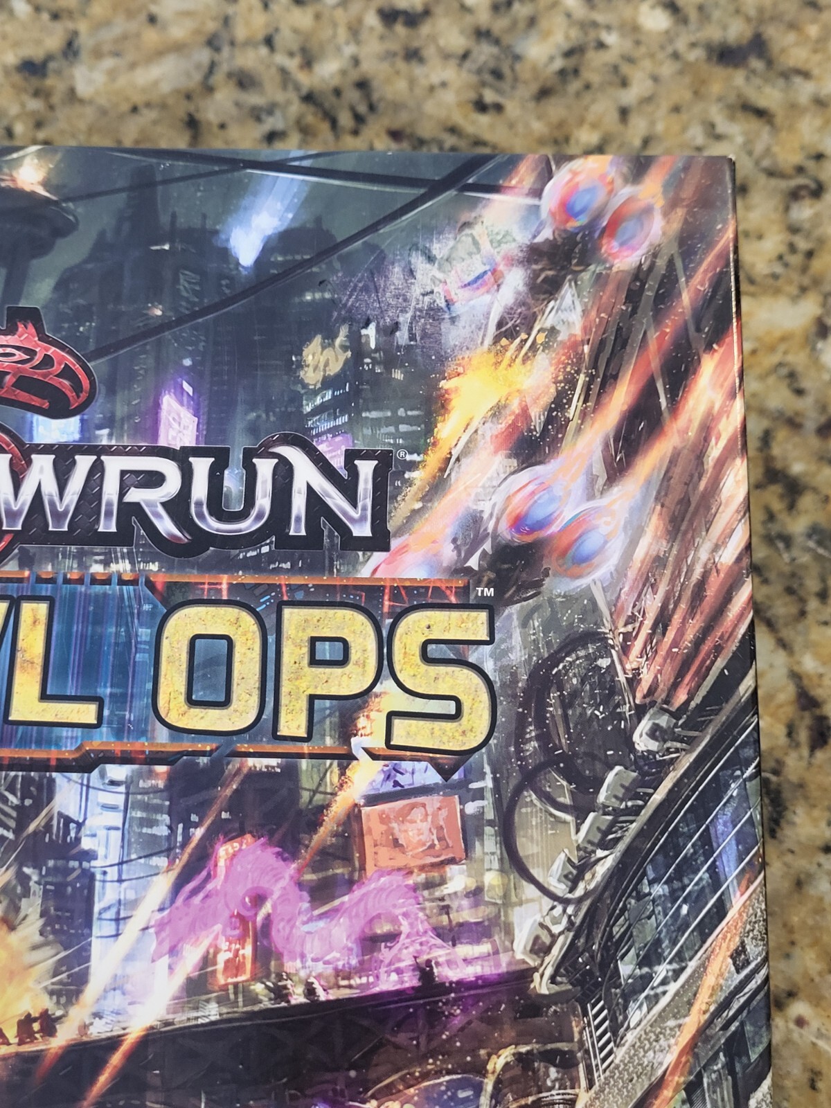 Shadowrun Sprawl Ops Board Game Catayst Game Labs Topps