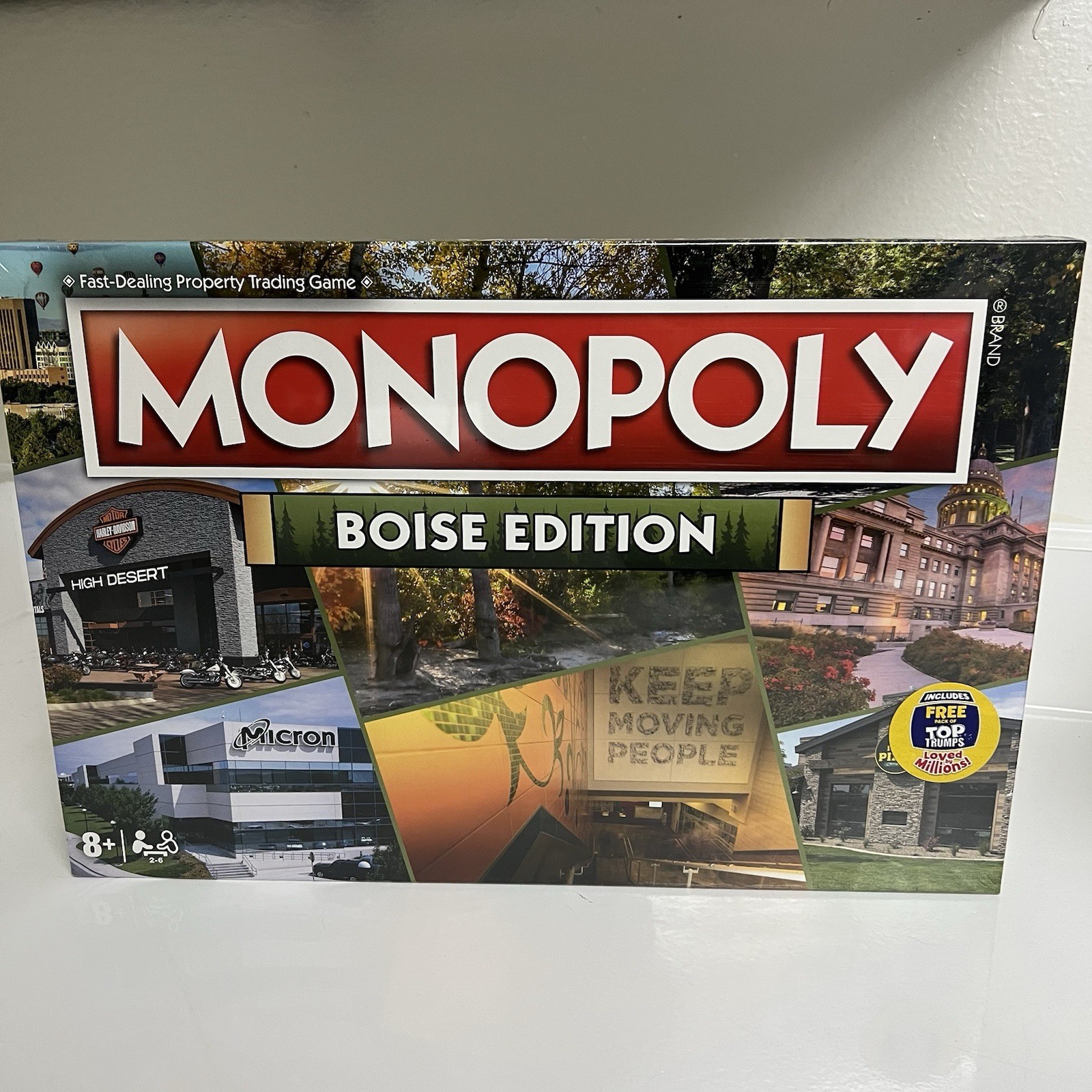 Monopoly Board Game – Boise Edition: 2-6 Players Family Board Games Sealed