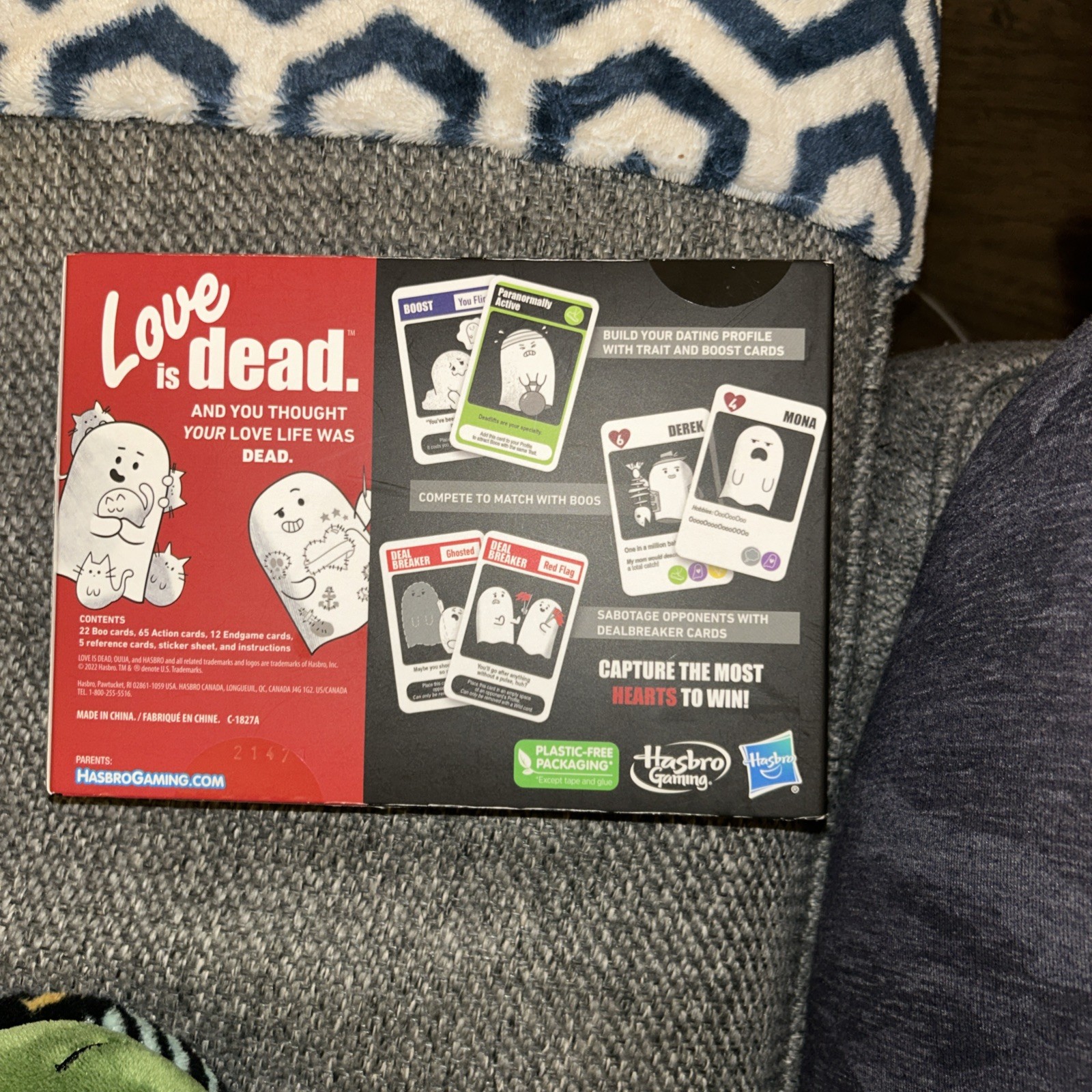 Love is Dead Party Card Game for Adults and Teens Light Strategy Dating NIB