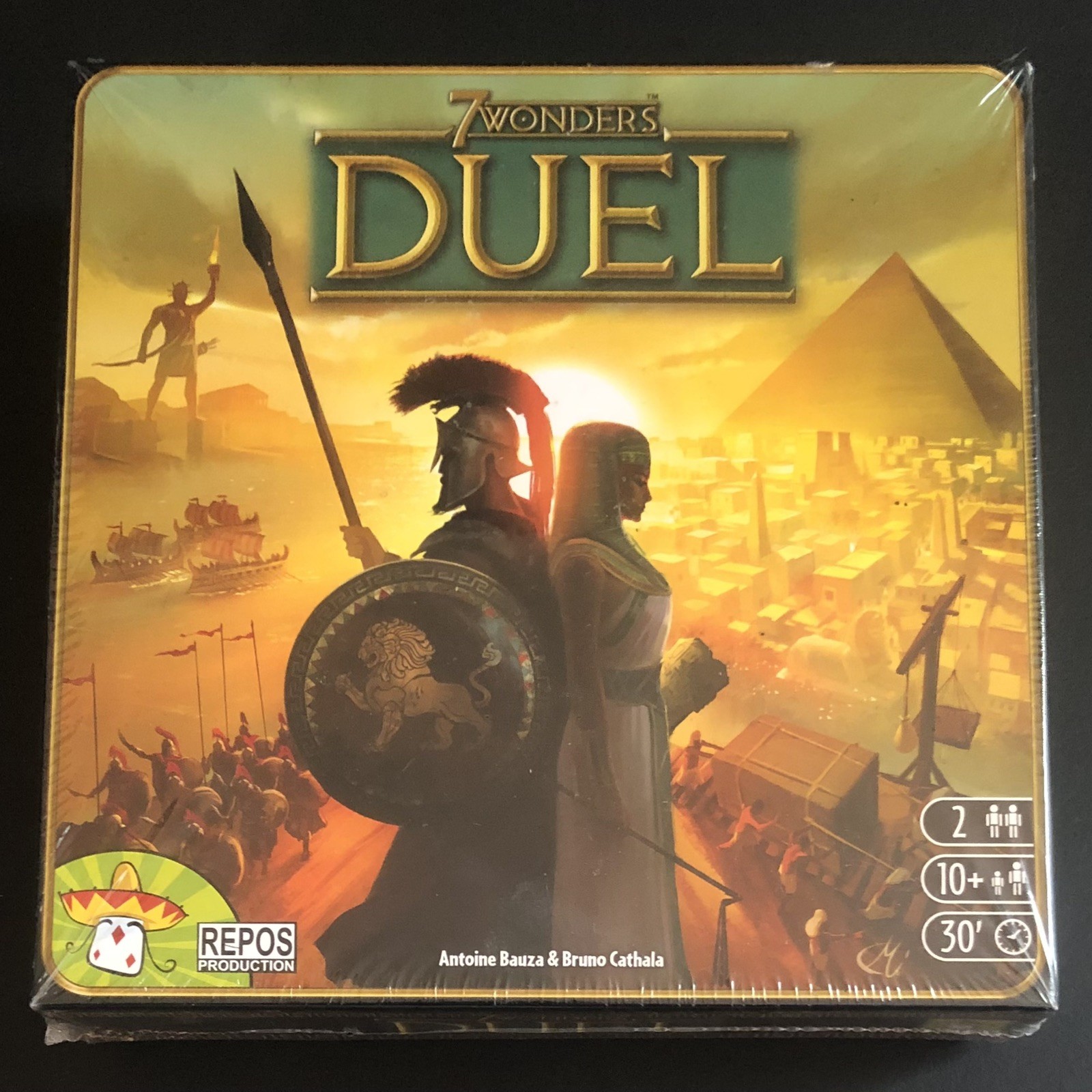 7 Wonders Duel Board Game 2015 Repos Production-Factory Sealed