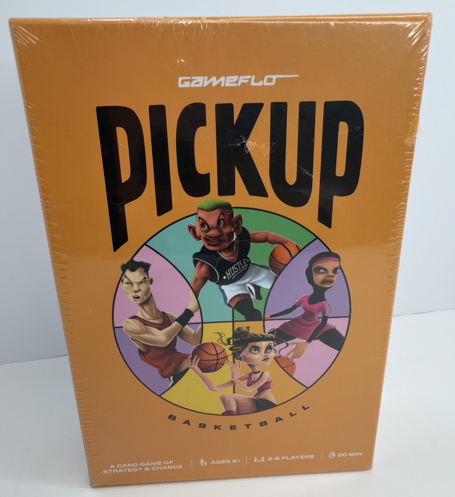 Gameflo Pickup Basketball Card Game Of Strategy Ages 8+ /2-6 Players New/Sealed