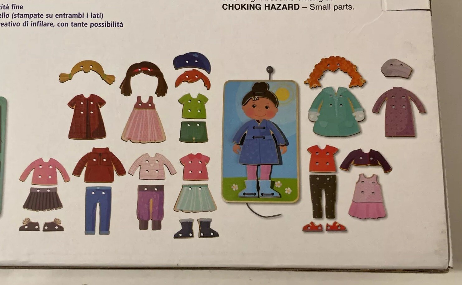 Dress Me Threading Game by HABA – Complete – Ages 3+