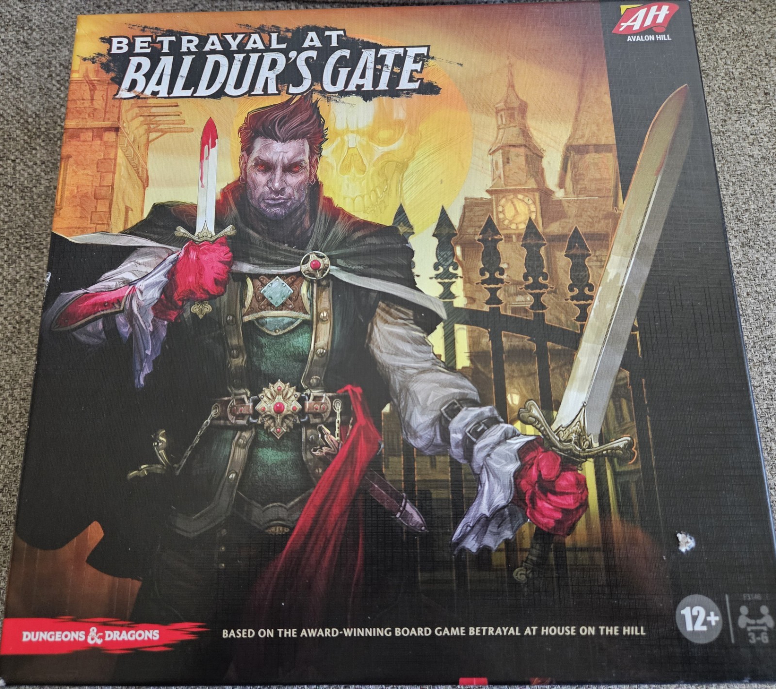 Betrayal at Baldur’s Gate Avalon Hill 2017 Dungeons and Dragons Unpunched Read