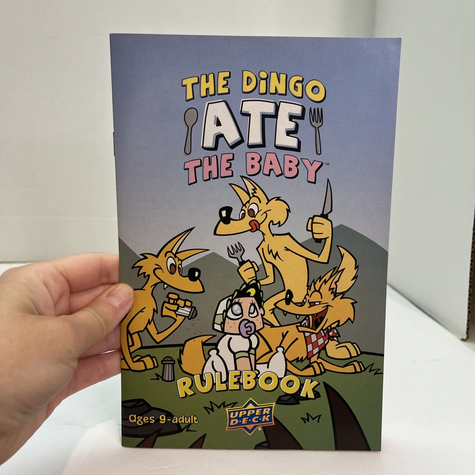The Dingo Ate The Baby Multi-Player Fast Paced Board Game Upper Deck Company