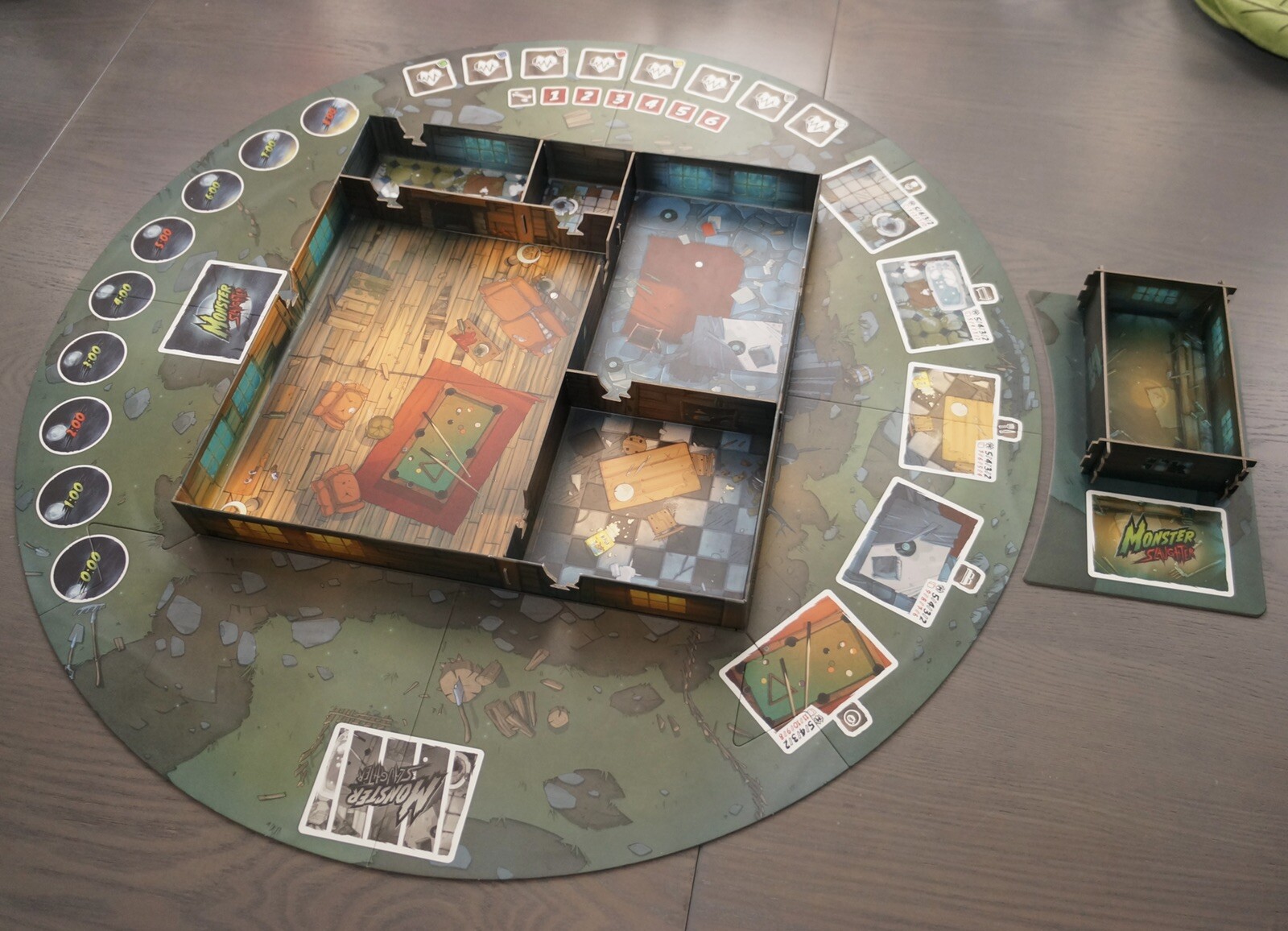 Monster Slaughter | Cabin, Walls, Outdoor Ground Tiles and Shed Expansion Pieces