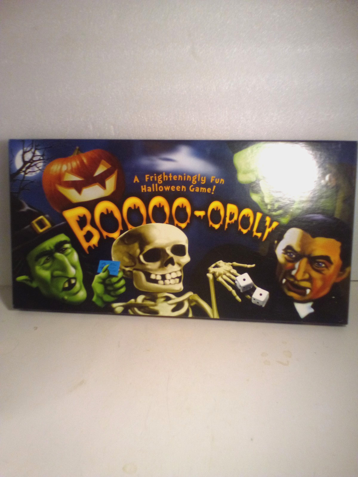 Boooo-Opoly Board Game Halloween- By Late For The Sky, Complete , 2-6 Players