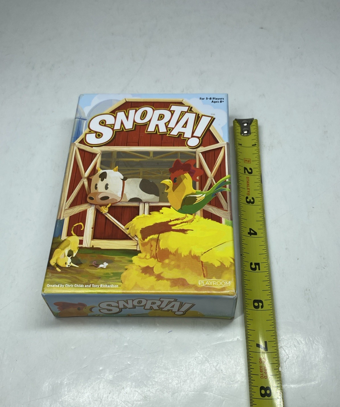 Snorta! Card Game By Playroom-2020 Edition- Family Game Night- Animals-COMPLETE