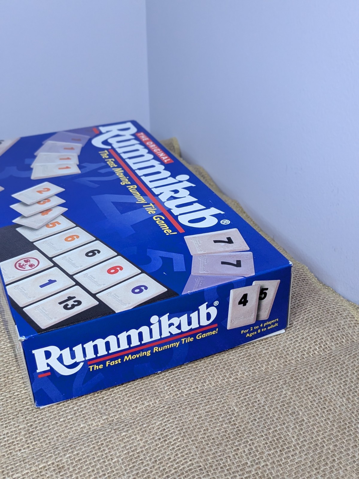 Pressman 1997 Edition THE ORIGINAL Rummikub Board Game 4 players Rummy Tile Game
