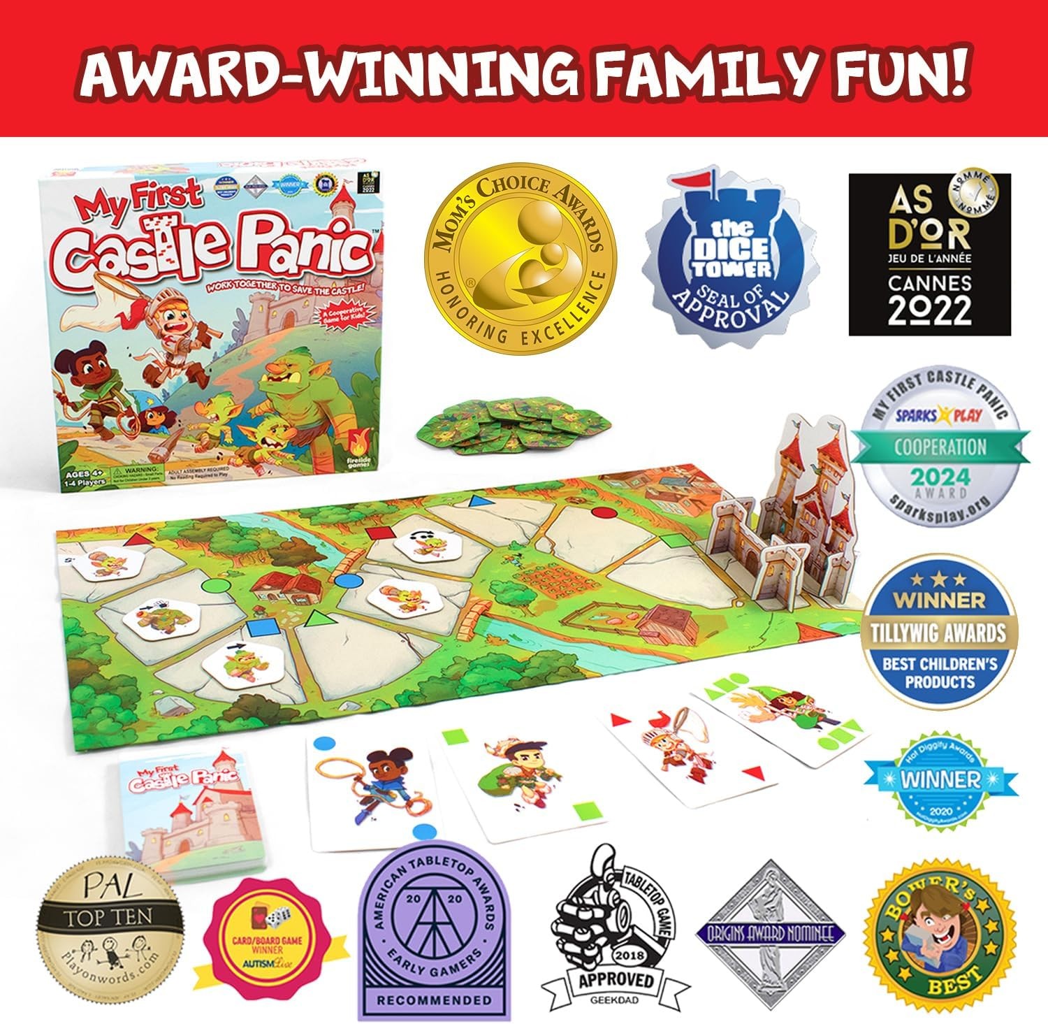 Fireside Games: My First Castle Panic – Board Game