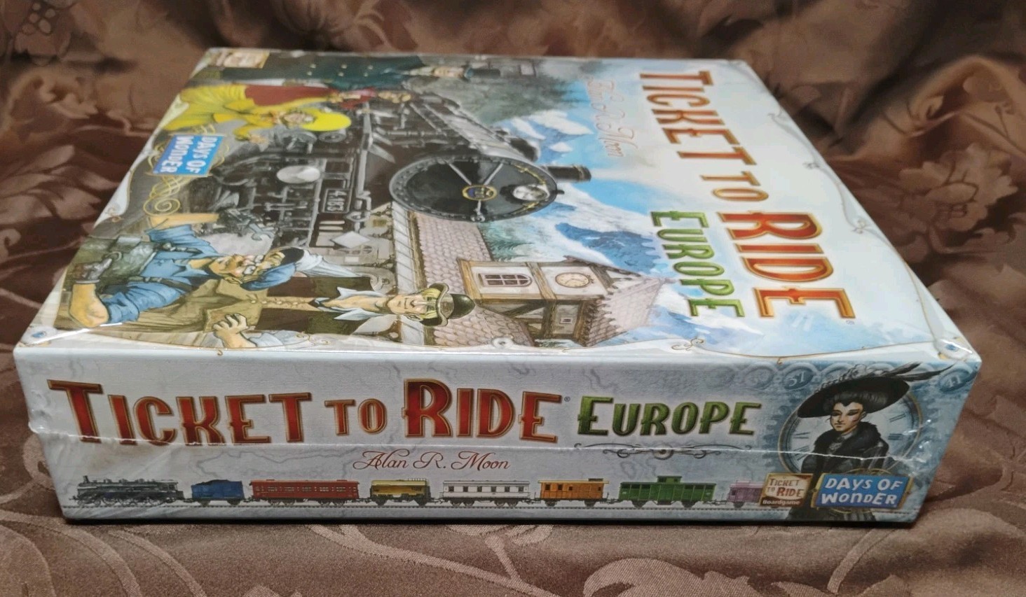Ticket to Ride Europe Board Game Tunnels Ferries Train Stations Strategic