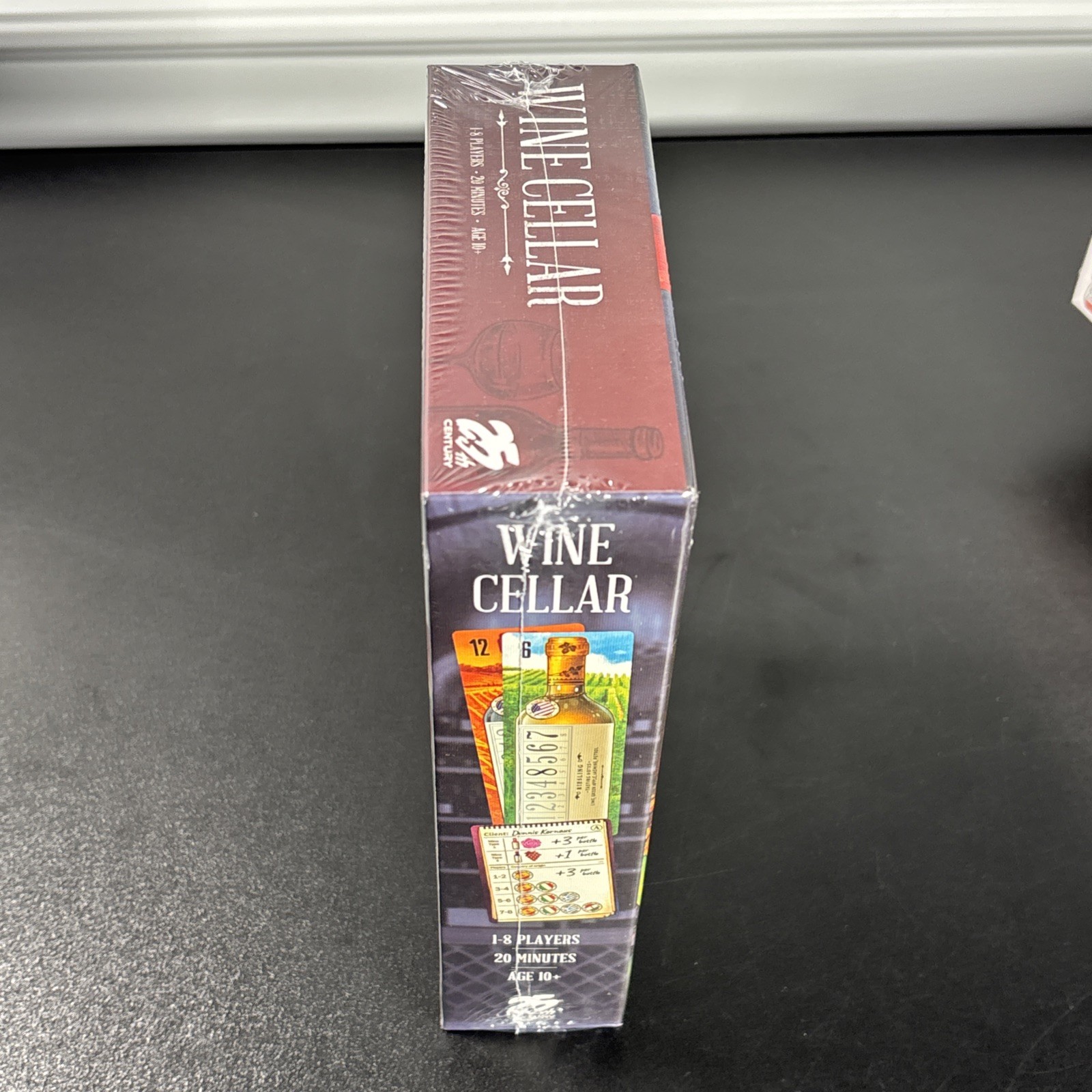 25th Century Games: Wine Cellar. New In Plastic Wrap Wine Bottle Auction Game