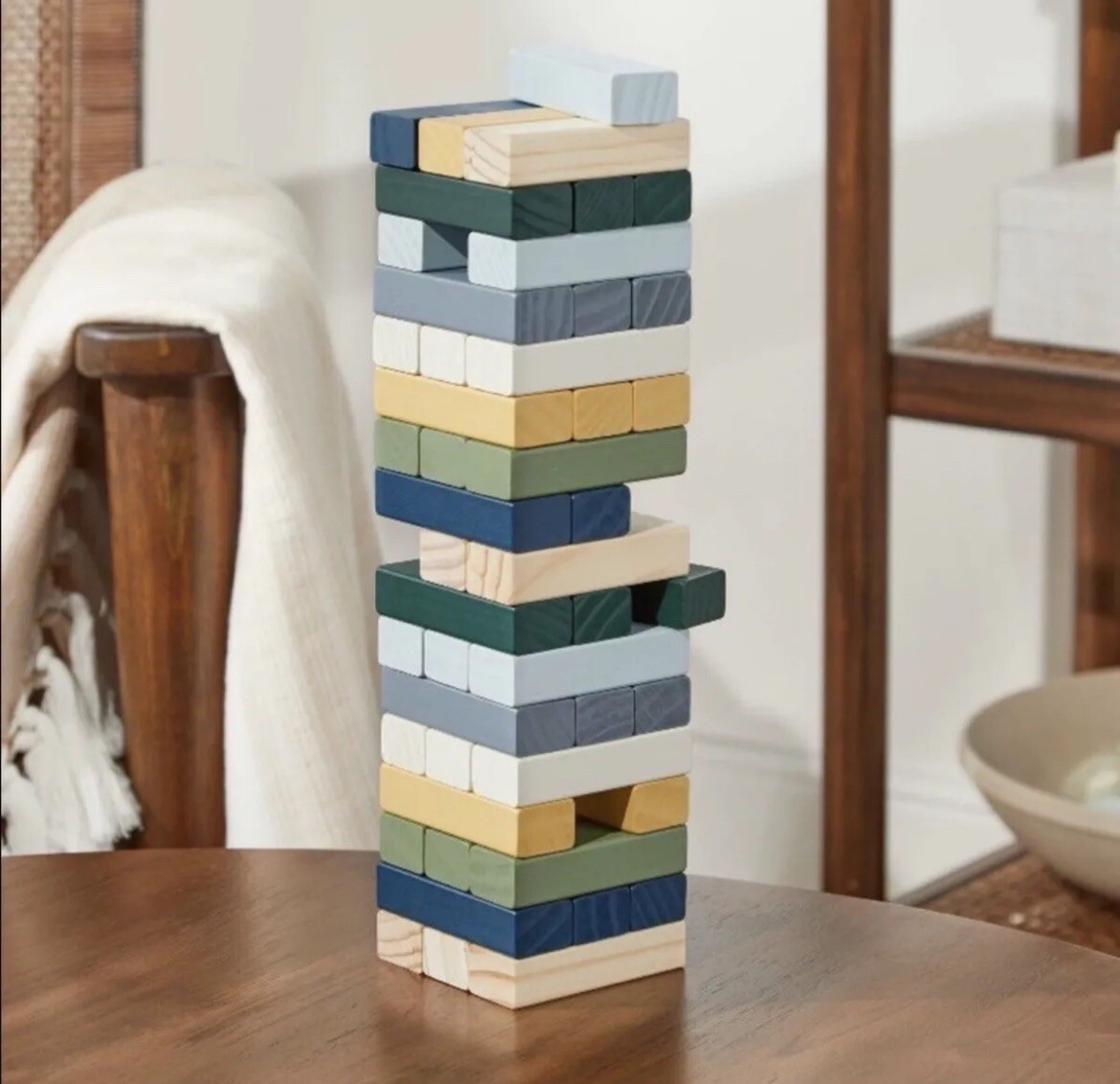 Hearth and Hand Toppling / Stacking Tower Wood Game