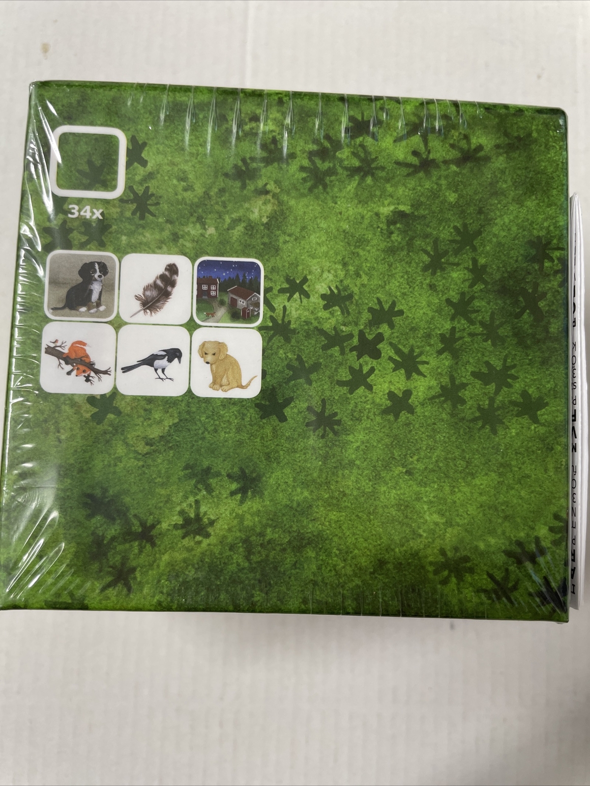 IKEA SKOGSLIV Animal Card Game Kids Family Learning Educational Travel Game Toy