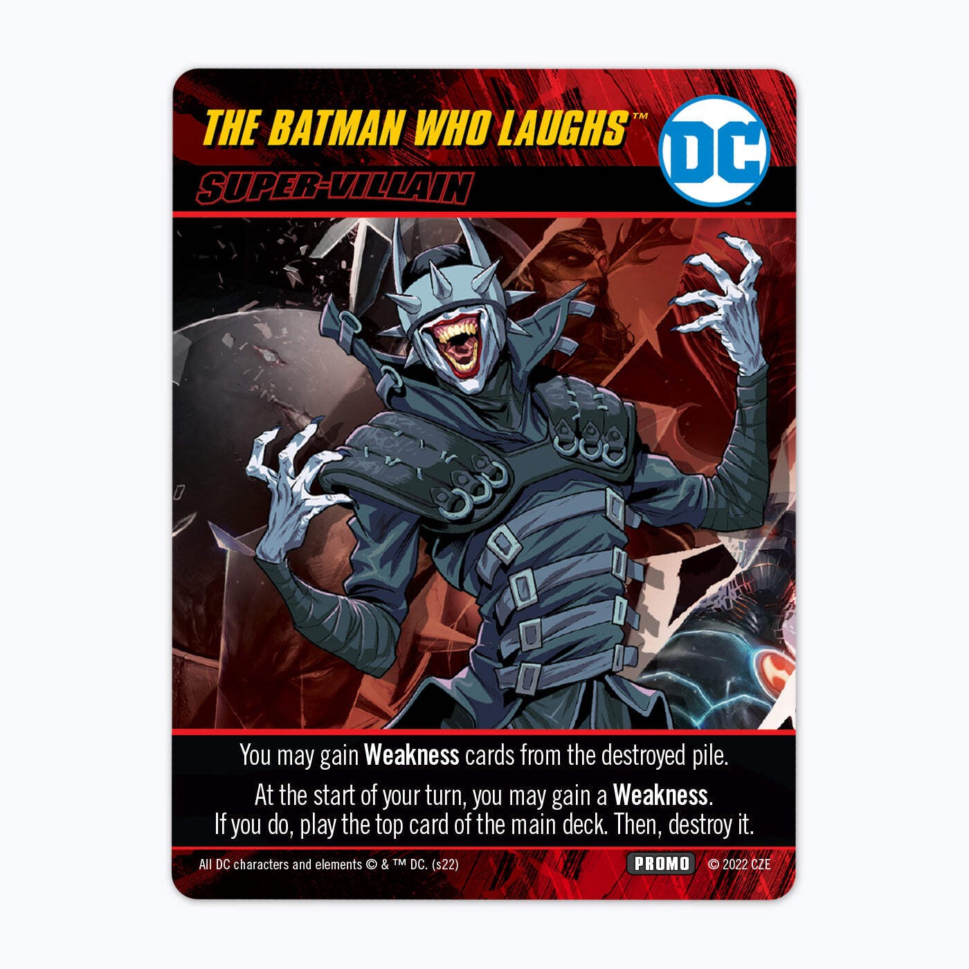 DC Deck-Building Game: The Batman Who Laughs Promo Card