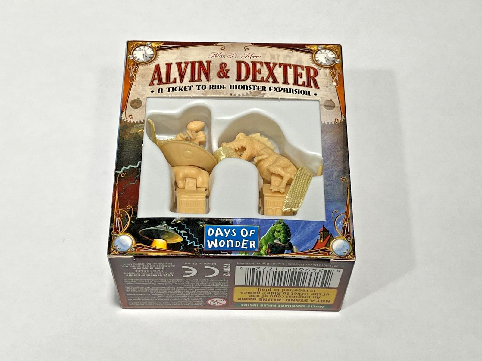 Ticket to Ride Alvin & Dexter Monster Expansion Days of Wonder