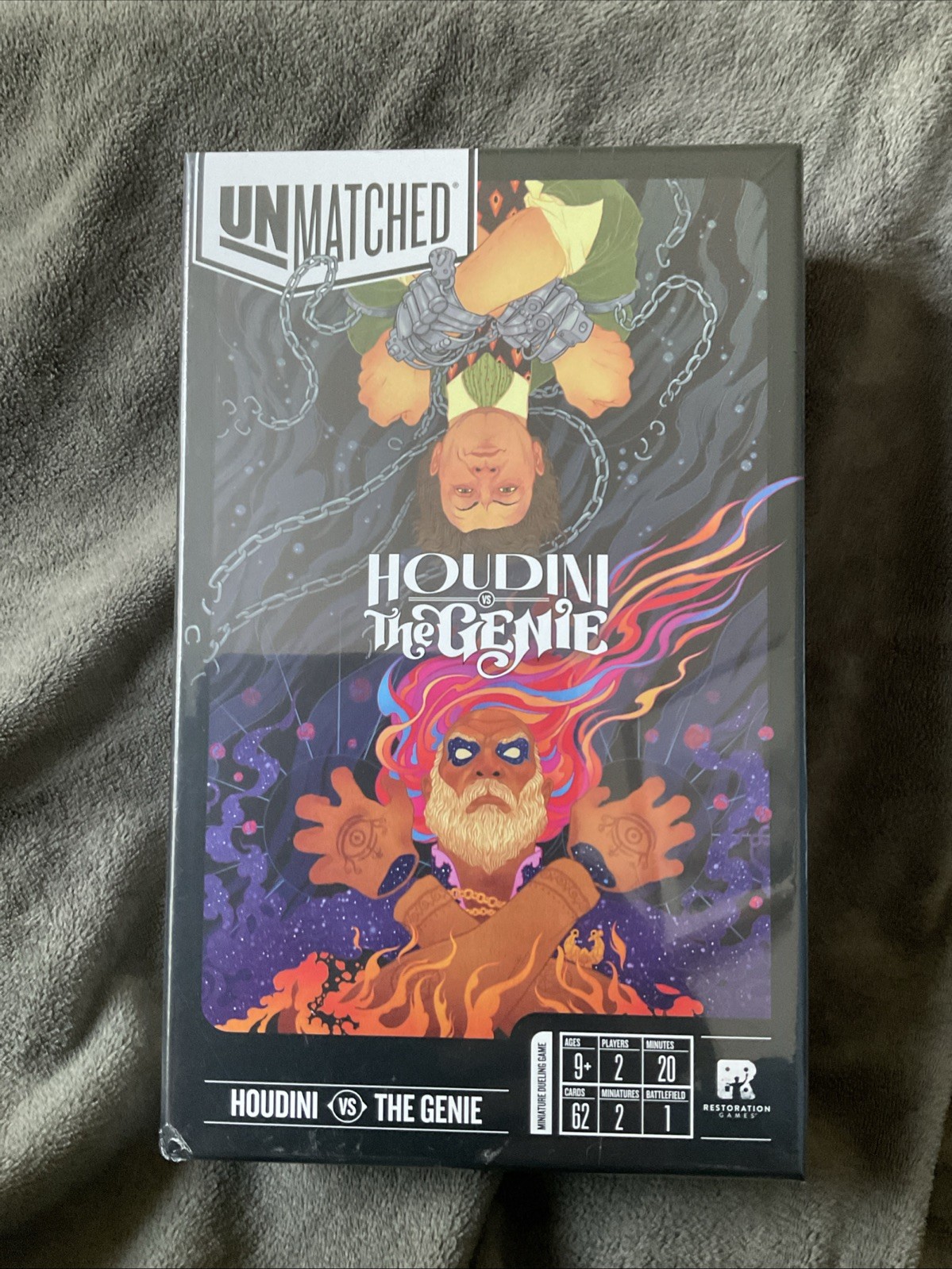 UNMATCHED: Houdini vs The Genie Restoration Games Sealed