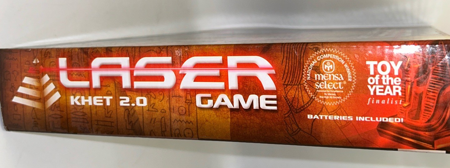 Laser Board Game Khet 2.0 Strategy For Parts Or Repair Complete Used