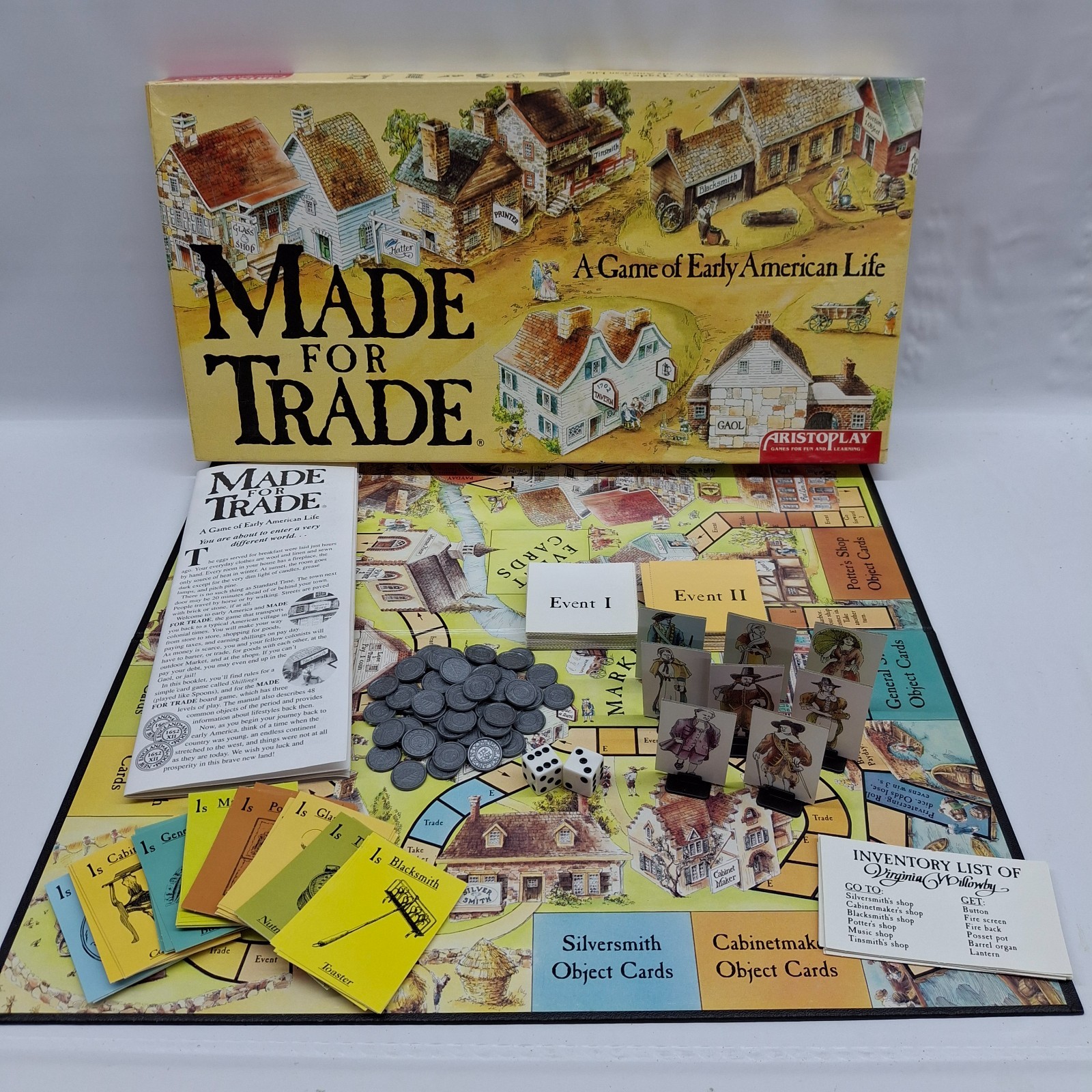Made For Trade Homeschool Educational A Game Of Early American By Aristoplay
