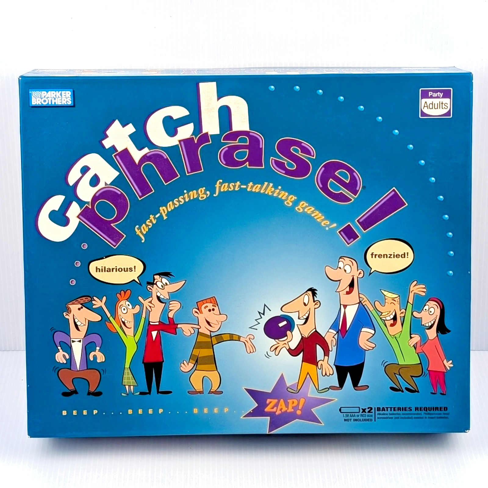 Catch Phrase Board Game 100% COMPLETE 1994 Vintage Timer Tested & Works
