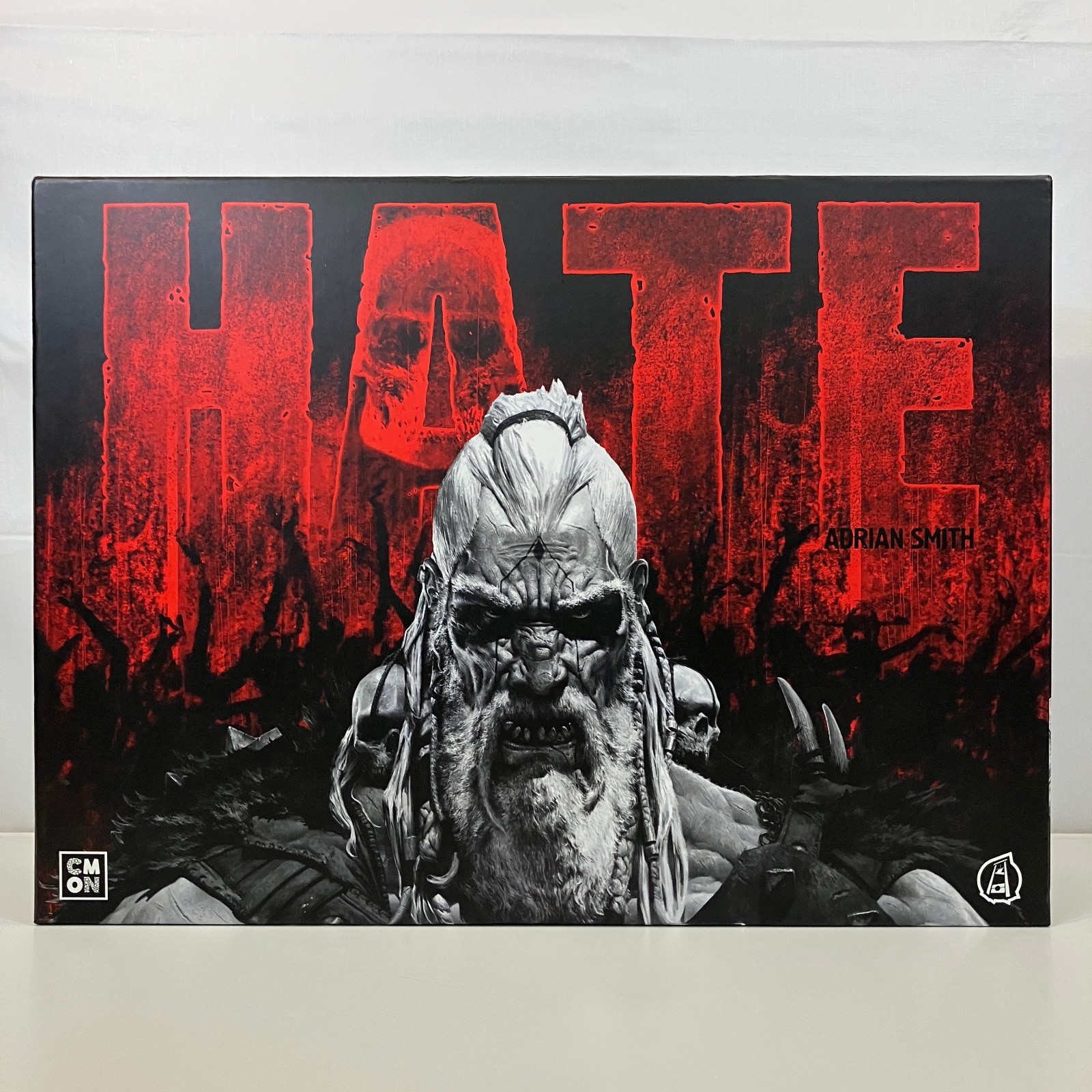 Adrian Smith HATE Mature Board Game 2019 CMON Guillotine Games 2-6 Players VGC
