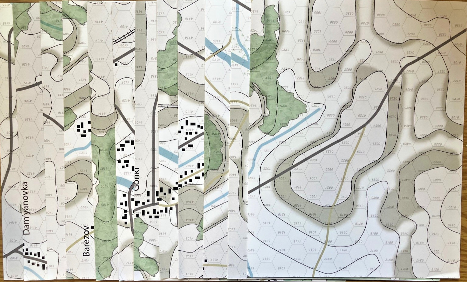 Death Ride Kursk: Das Reich (Grognard Simulations, 2015). Open Box
