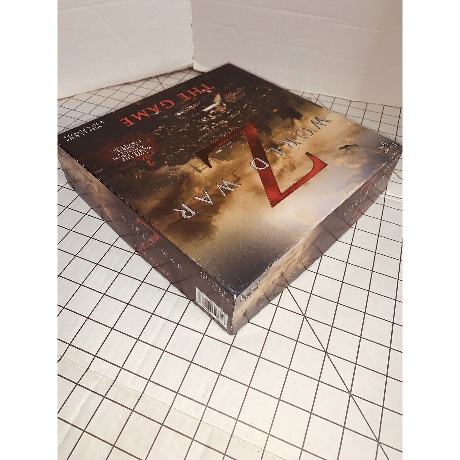 World War Z The Game Zombies University Games Tactical Strategy Board Unused