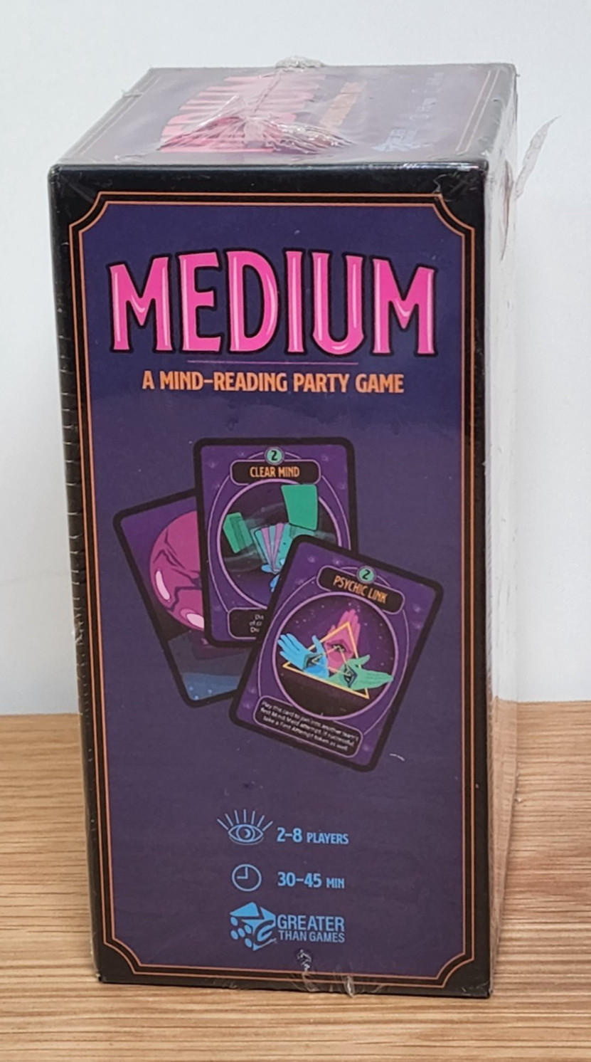 2019 Greater Than Games Medium Mind-Reading Party Game Sealed New In Box